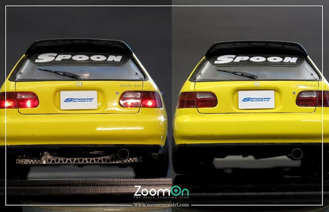 ZoomOn ZT061 1/24 リアサブフレームブレース&タイバー