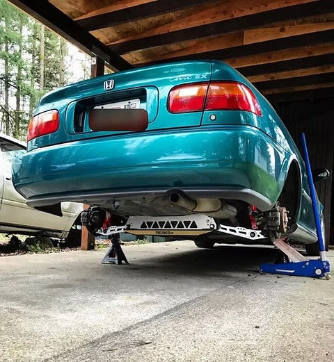 ZoomOn ZT061 1/24 リアサブフレームブレース&タイバー