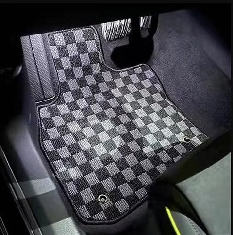 ZoomOn ZT071 1/24 グリードパターン カーペットファブリック - イエロー