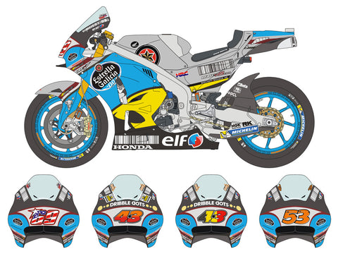 ブルースタッフ BS 12-016 1/12 ホンダ RC213V チームマークVDS 2016 - 1/12デカール&パーツ タミヤ14130