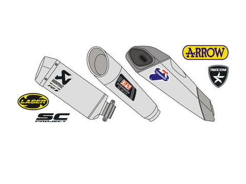 ブルースタッフ BS 12-017 1/12 エキゾーストロゴ 1/12バイク用デカール