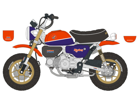ブルースタッフ BS 12-018 1/12 ホンダ 125 モンキー カスタムカラー - 1/12デカール タミヤ14134
