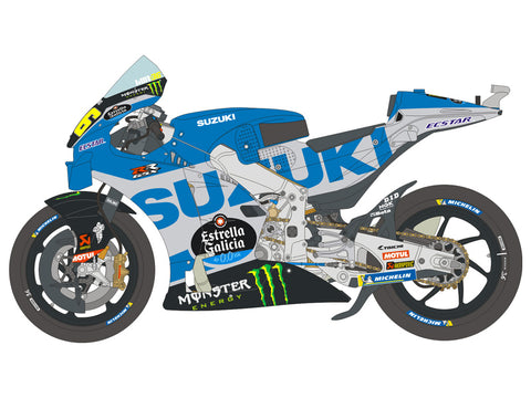 ブルースタッフ BS 12-036 1/12 スズキ GSX-RR 2022 - 1/12デカール タミヤ14139