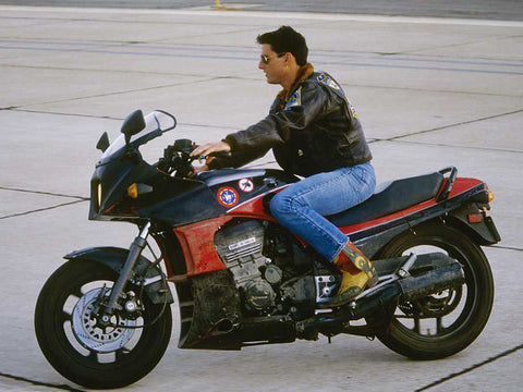 ブルースタッフ BS 12-037 1/12 カワサキ GPZ900R "トップガン" - 1/12デカール アオシマ N°43 / 4905083053973