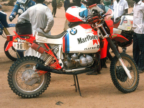 ブルースタッフ BS 12-045 1/12 BMW R80 G/S パリ・ダカール・ラリー 1985 - 1/12デカール タミヤ14049 / 14056