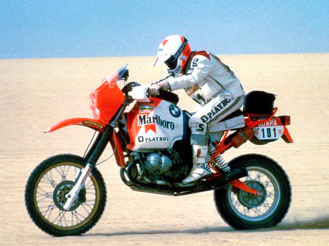 ブルースタッフ BS 12-047 1/12 BMW R80 G/S パリ・ダカール・ラリー 1985 / パイロット - 1/12デカール タミヤ14056