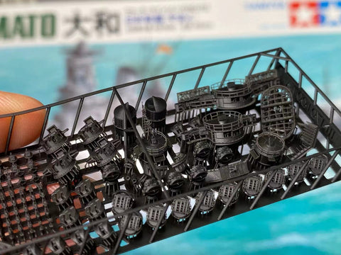 バンカースタジオ IJN70100TA 1/700 WWII日本海軍 戦艦 大和 ディティールアップセット 1944/45年 A バリューパック
