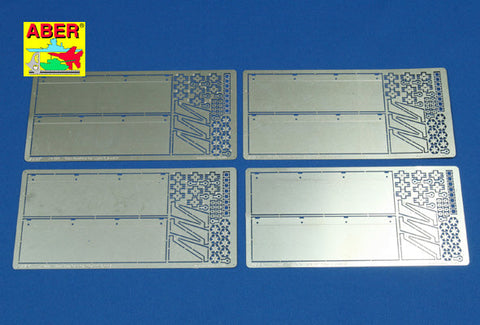 アベール 16006 1/16 タイガーI初期/後期型 サイドスカート(タミヤ用)