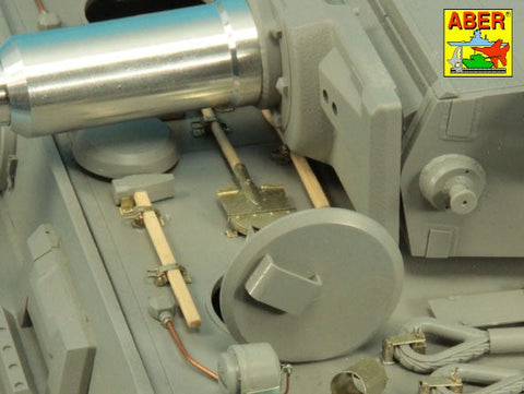 アベール 16028 1/16 ドイツタイガーI 初期型用 チューンパーツ備品等（汎用）