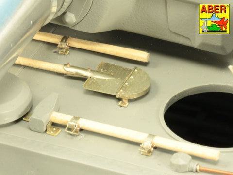 アベール 16028 1/16 ドイツタイガーI 初期型用 チューンパーツ備品等（汎用）