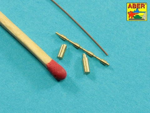 アベール 16029 1/16 ドイツ タイガーI・キングタイガー用 ワイヤーロープ用クランプ,ブラケット