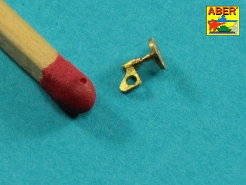 アベール 16108 1/16 ドイツ車両用 片蝶ネジ 26個