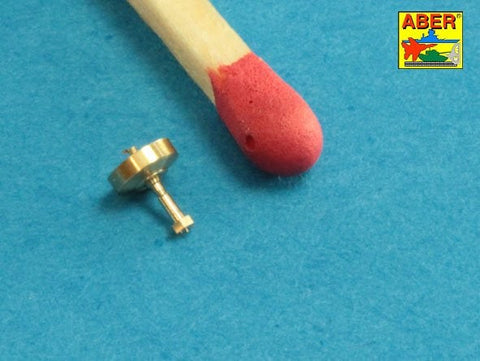 アベール 16115 1/16 六角ボルト真鍮削り出し(0.85x1.30mm) 30個