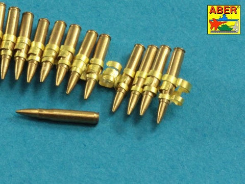 アベール 16130 1/16 アメリカ ブローニング50口径機銃M2用 弾帯30発分 治具付き