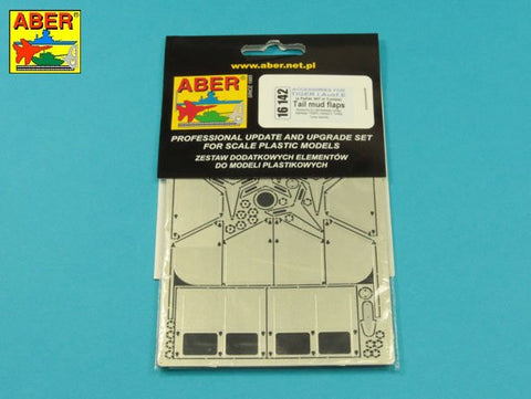 アベール 16142 1/16 ドイツ タイガーI型第501重戦車大隊チェニジア型 リアフェンダー