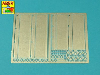 アベール 16143 1/16 ドイツ タイガーI E型 第501重戦車大隊チェニジア-サイドフェンダー（タミヤ，タコム用）