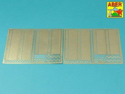 アベール 16143 1/16 ドイツ タイガーI E型 第501重戦車大隊チェニジア-サイドフェンダー（タミヤ，タコム用）