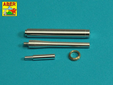 アベール 16L21 1/16 ドイツ  III号戦車G,H,J (初期)型用 50mm KwK 38L/42砲身（トランぺッター,タコム,Heller,DasWerk）