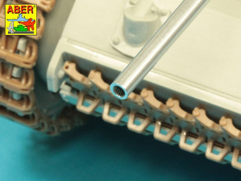 アベール 16L22 1/16 ドイツ  III号戦車J (後期), L, M型用 50mm KwK 39 L/60砲身（トランぺッター,タコム,Heller,DasWerk）