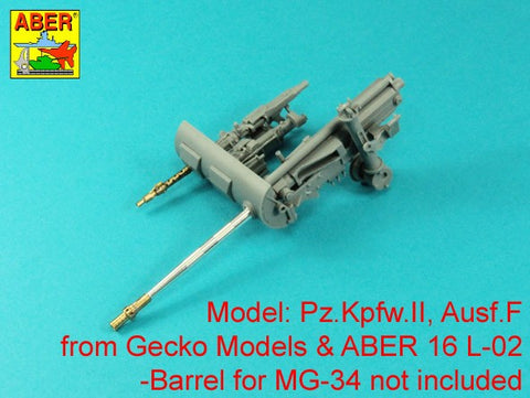 アベール 16L23 1/16 ドイツ 2cm KWK 30 砲身 for II号戦車 A-F型用 ( gecko用 )
