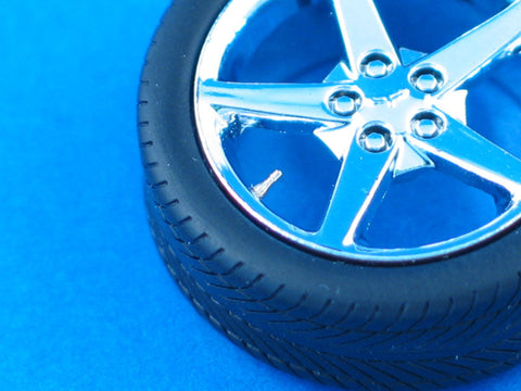 アベール 24004 1/24 自動車用タイヤバルブ(真鍮引き物）