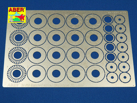 アベール 24015 1/24 溝付きディスクブレーキ14mm