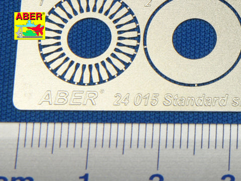 アベール 24015 1/24 溝付きディスクブレーキ14mm