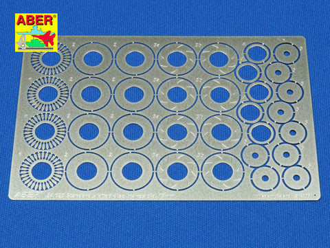 アベール 24023 1/24 溝付きディスクブレーキ13mm