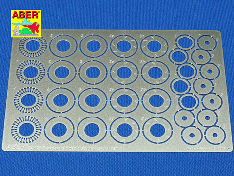 アベール 24025 1/24 溝付きディスクブレーキ12mm