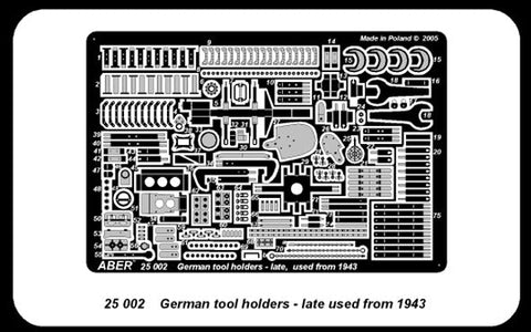 アベール 25002 1/25 ドイツ 戦車用装備品フック後期型