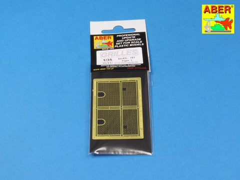 アベール 35G31 1/35 ドイツ タイガーI エンジングリル(ライフィールド用)