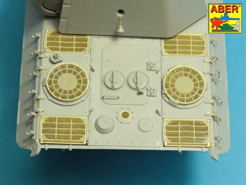 アベール 35G33 1/35 ドイツ パンサーA型用エンジングリル(タコム用)