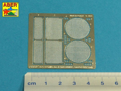 アベール 35G34 1/35 ドイツ ヤークトパンサーG1用エンジングリル(MENG用)