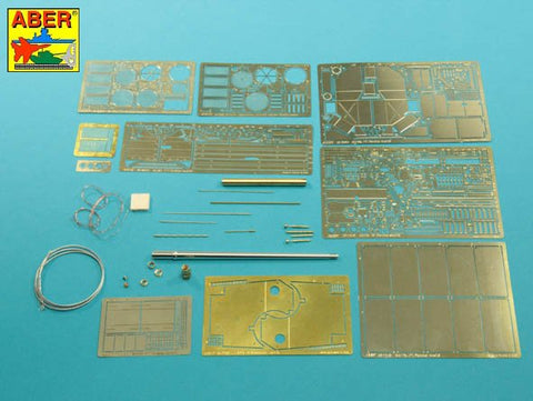アベール 35K04T 1/35 パンサーG型 ボックスフルセット エッチング アルミ砲身他(タコム用)