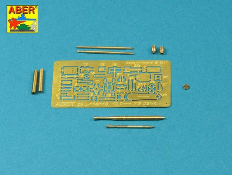 アベール 35L118 1/35 ソビエト 12.7ｍｍDShK機関銃 車載型用銃身セット大戦後期型 (T54/55; BTR60APC)