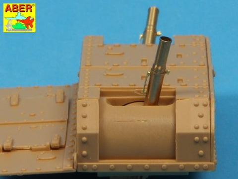 アベール 35L156 1/35 イギリス マークIV菱形戦車 雌型用銃身セット(タコム用)