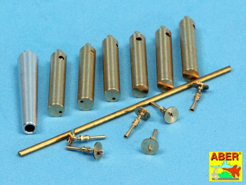アベール 35L164 1/35 ドイツ A7V戦車用砲身・機銃セット(MENG用)