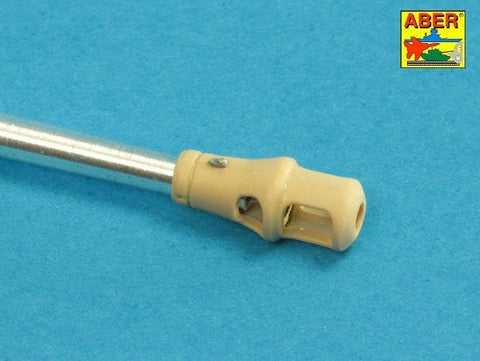 アベール 35L167 1/35 ドイツ 7.5cmKwk42パンサー戦車用マズルブレーキ無し砲身(全キット用)