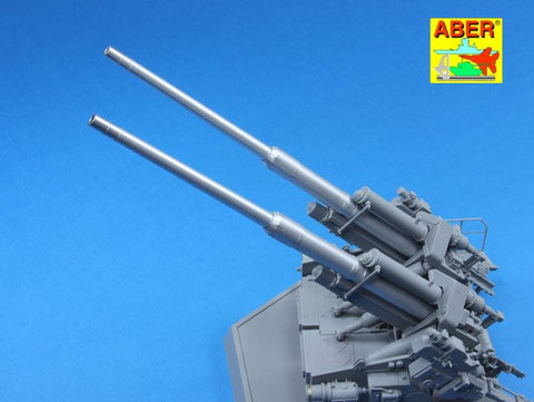 アベール 35L188 1/35 ドイツ 12.8cm Flak40ツヴィリング高射砲用砲身(タコム用)