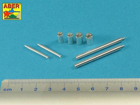 アベール 35L210 1/35 ソビエト KV-7自走砲用 76mm砲2本45mm砲2本砲身(トランぺッター用)