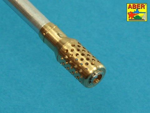 アベール 35L232 1/35 ドイツ 超重戦車VII号レーヴェ用 10.5cmKwk L/70砲身 多孔制退器（アミュージングホビー用)