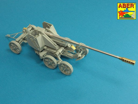 アベール 35L244 1/35 ドイツ ラインメタル 12,8cm K44 L/55対戦車砲砲身(グレートウオールホビー/トランぺッター用)