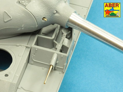 アベール 35L254 1/35 ソビエト T-54-1中戦車用 100mmD10T砲身 7.62mmSGMT銃身x3(ミニアート用)