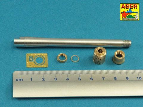 アベール 35L261 1/35 ドイツ E100超重戦車クルップ砲塔用 15cm主砲身(トランぺッター用)