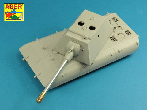 アベール 35L261 1/35 ドイツ E100超重戦車クルップ砲塔用 15cm主砲身(トランぺッター用)