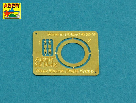 アベール 35L261 1/35 ドイツ E100超重戦車クルップ砲塔用 15cm主砲身(トランぺッター用)