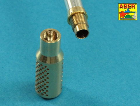 アベール 35L265 1/35 ドイツ 12.8cmPak44対戦車砲用マズルブレーキ付き (トランぺッター用)