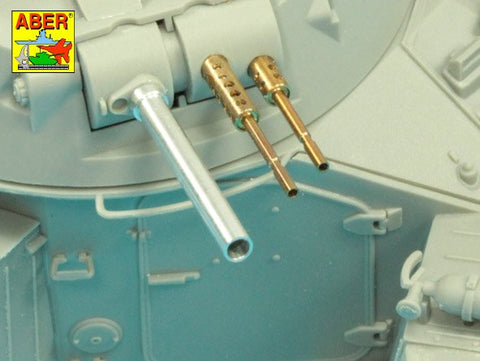 アベール 35L274 1/35 フランス AML60 装輪装甲車用7.62mm機銃2丁 ・ 90mm 迫撃砲砲身(タコム用)