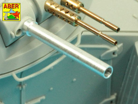 アベール 35L274 1/35 フランス AML60 装輪装甲車用7.62mm機銃2丁 ・ 90mm 迫撃砲砲身(タコム用)