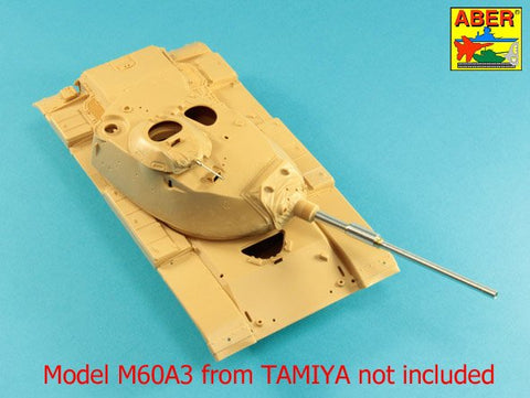 アベール 35L282 1/35 アメリカ M60主力戦車用 105mmM68砲身(タコム/タミヤ/ドラゴン用)